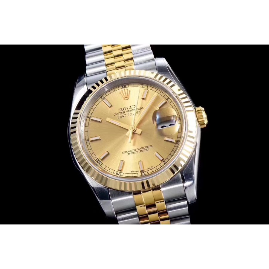 Replica Rolex Datejust Yellow Gold Watch